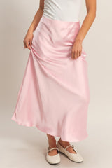 SIENNA - MAXI SATIN SKIRT