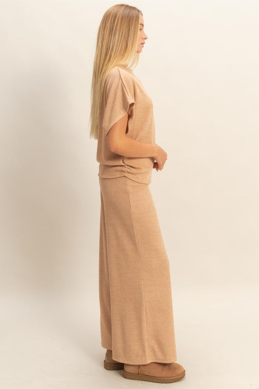 ALIA 2 - KNIT WIDE LEG PANT