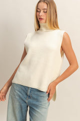 CHUNKY TURTLE NECK SWEATER