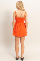 SACARLET - TRENDING FRONT MINI DRESS
