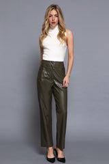 PU HIGH WAISTED PANT