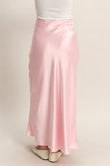 SIENNA - MAXI SATIN SKIRT