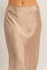 SIENNA - MAXI SATIN SKIRT