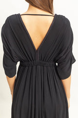 CLEO - GAUZE KIMONO MAXI DRESS