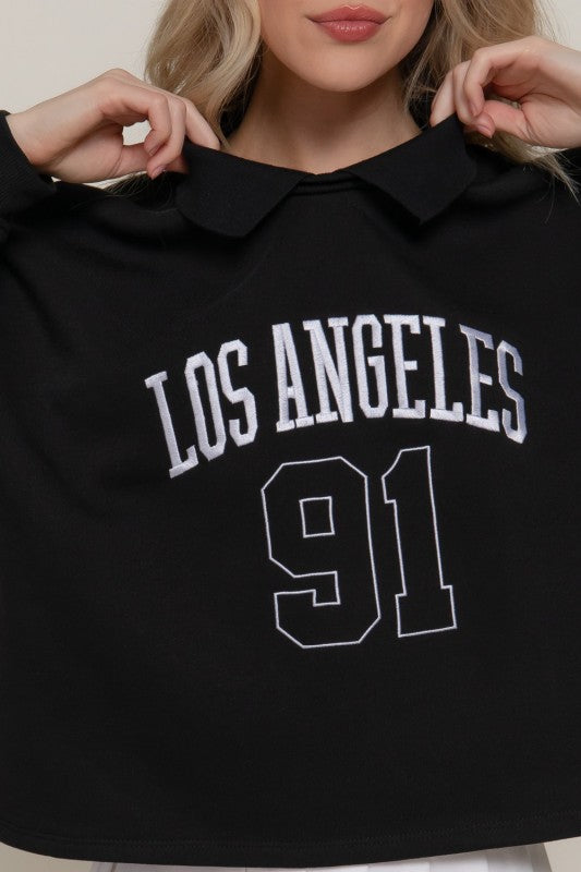 LOS ANGELES POLO SWEATER