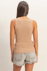 FINE KNIT TANK