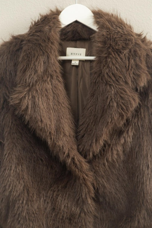 FAUX FUR JACKET