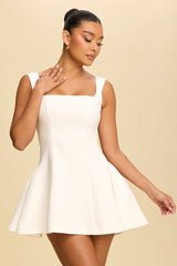 KENDAL - SQUARE NECK FLARE DRESS
