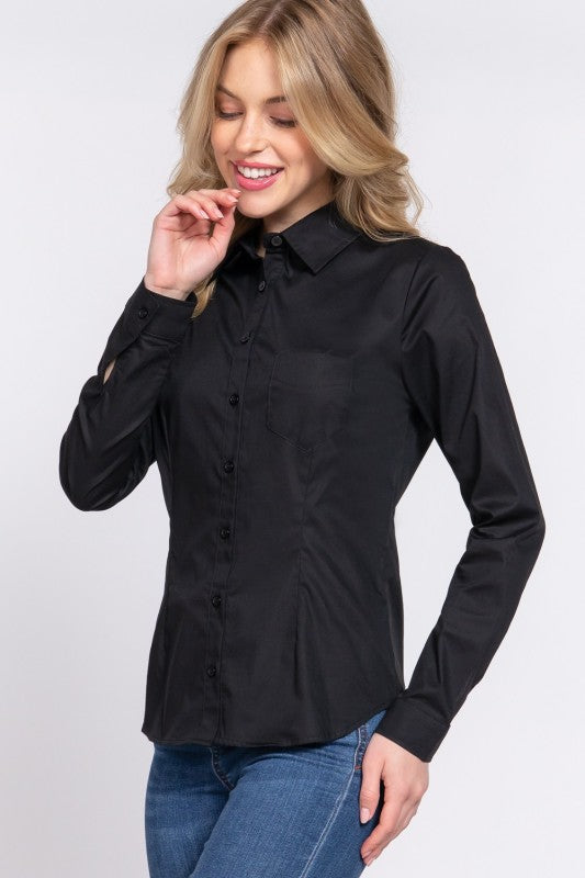 FITTED STRETCH SHIRT