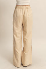 SIDE STRIPE WIDE LEG PANT