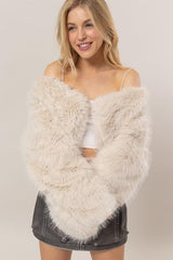 CROP FUR BOLERO