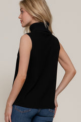SLEEVELESS TNECK SWEATER
