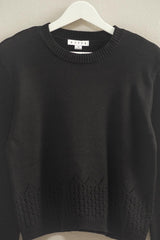 EMBROIDERED DETAIL SWEATER