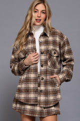 ANNIE - PLAID SHACKET