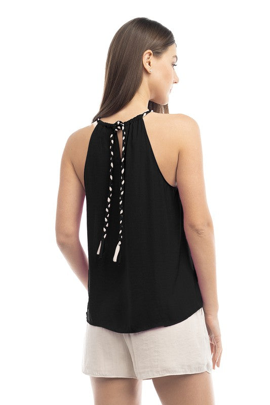 SILKY - TULIP CONTRAST TOP