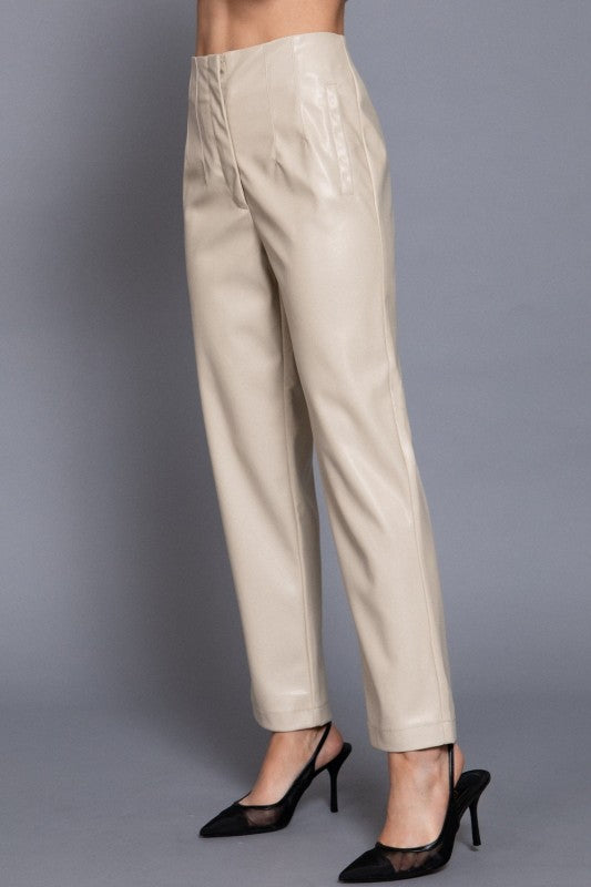 PU HIGH WAISTED PANT
