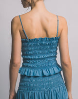 BLUPEPPER - SMOCKED TANK TOP