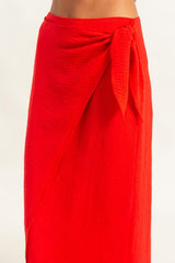 SORRENTO - WRAP MIDI SKIRT