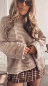 POCKET TUNIC SWEATER