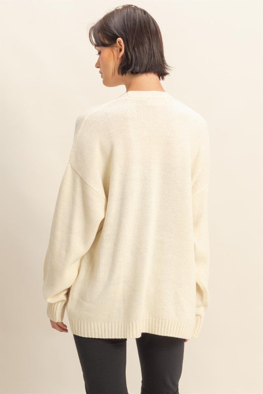 OPEN CARDIGAN