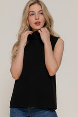 SLEEVELESS TNECK SWEATER