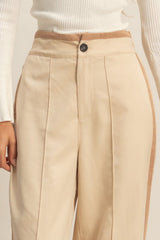 SIDE STRIPE WIDE LEG PANT