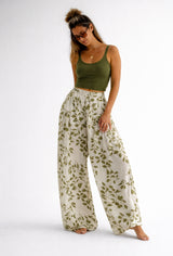 IVY - WIDE LEG POCKET PANTS