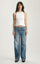 NICA CROSSOVER - MID BRUSHED DENIM
