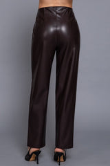 PU HIGH WAISTED PANT