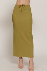 OPAL - TEXTURED KNIT MIDI SKIRT