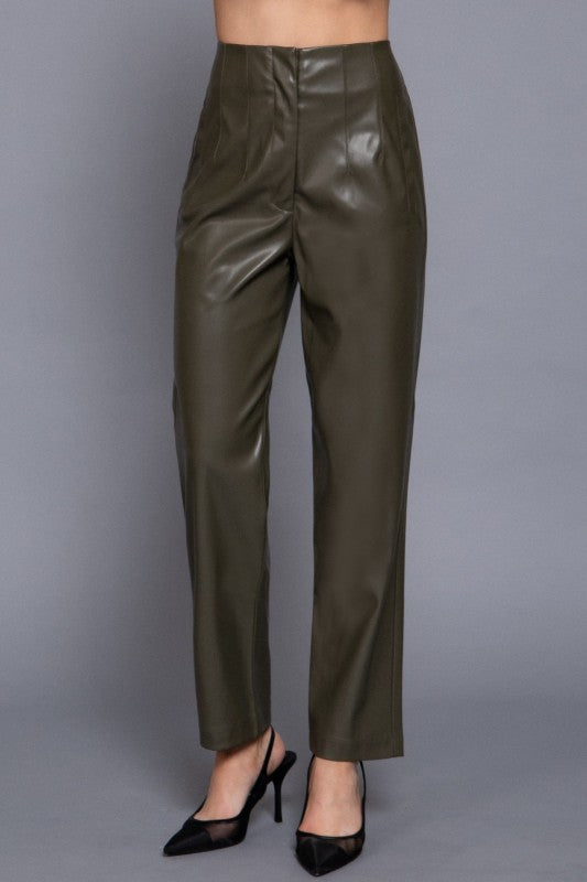 PU HIGH WAISTED PANT