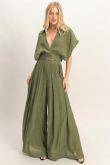 DUBAI - WIDE LEG PANT