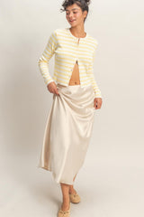 SIENNA - MAXI SATIN SKIRT