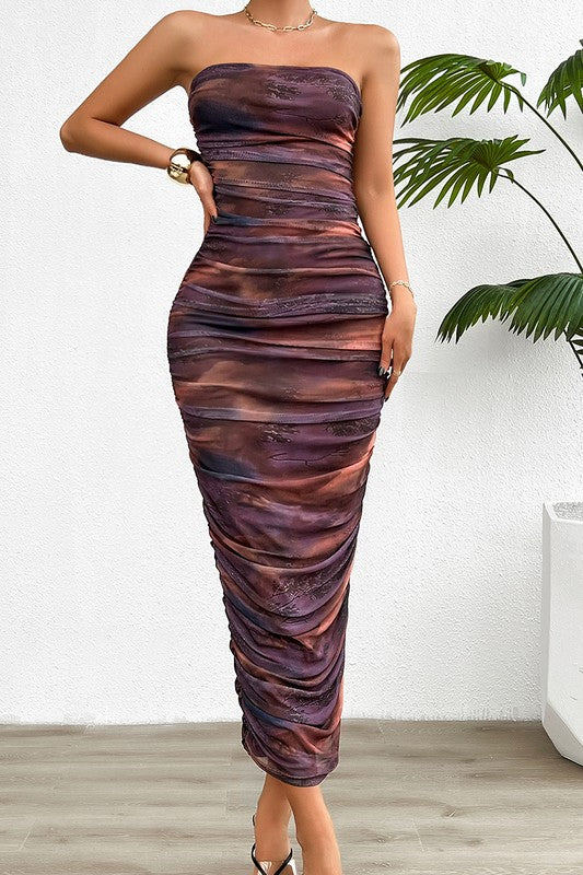 TANYA - TUBE TYDY MIDI DRESS