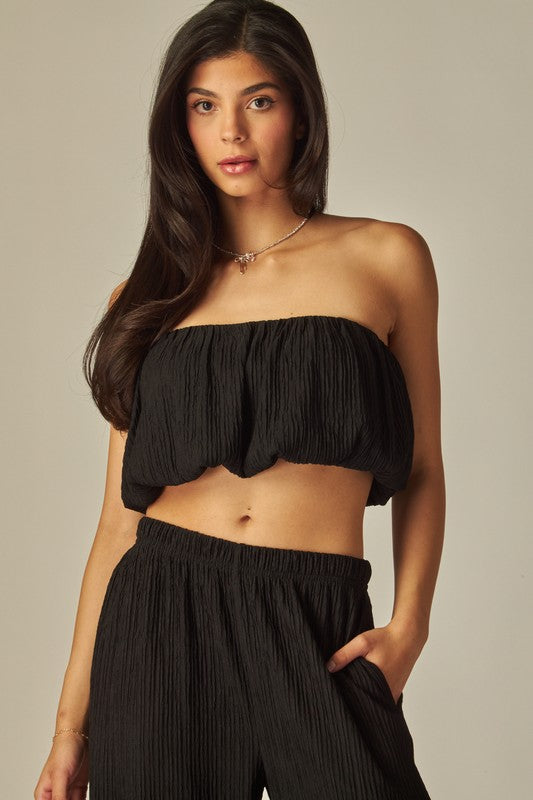LEE - CRINKLE TUBE TOP