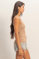 FINE KNIT TANK