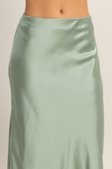 SIENNA - MAXI SATIN SKIRT