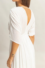 CLEO - GAUZE KIMONO MAXI DRESS