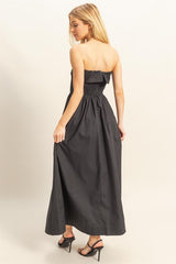 IT GIRL - COTTON FOLD TUBE DRESS