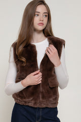 FUR BUBBLE VEST