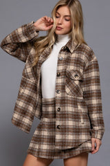 ANNIE - PLAID SHACKET