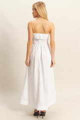 IT GIRL - COTTON FOLD TUBE DRESS