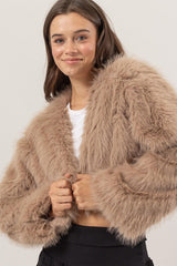 CROP FUR BOLERO