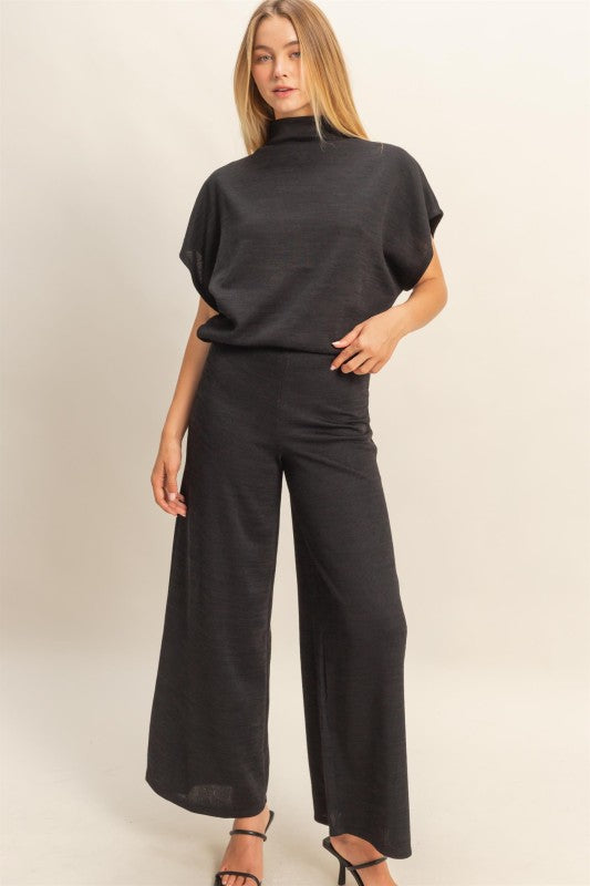 ALIA 2 - KNIT WIDE LEG PANT