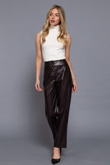 PU HIGH WAISTED PANT