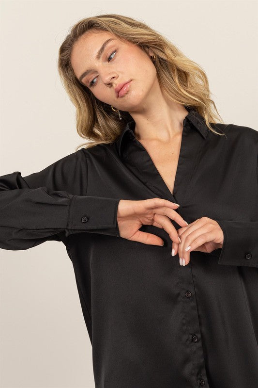 SATIN SHIRT