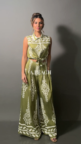 RODEO - BOHO PRINT WIDE PANT