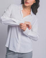 LINEN BUTTON DOWN SHIRT