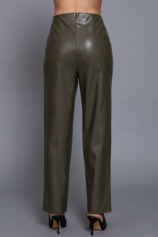 PU HIGH WAISTED PANT