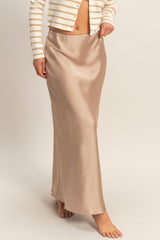 SIENNA - MAXI SATIN SKIRT